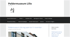 Desktop Screenshot of poldermuseum-lillo.be